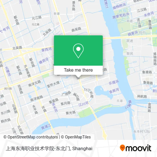 上海东海职业技术学院-东北门 map