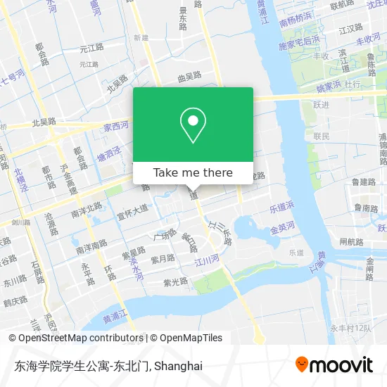 东海学院学生公寓-东北门 map