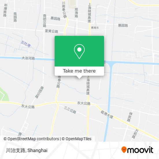 川治支路 map