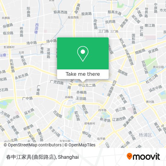 春申江家具(曲阳路店) map