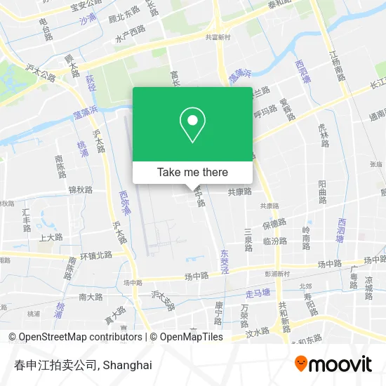 春申江拍卖公司 map