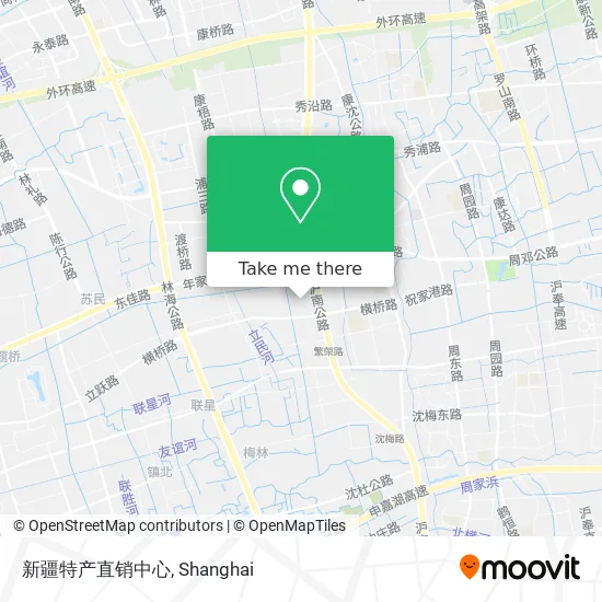 新疆特产直销中心 map