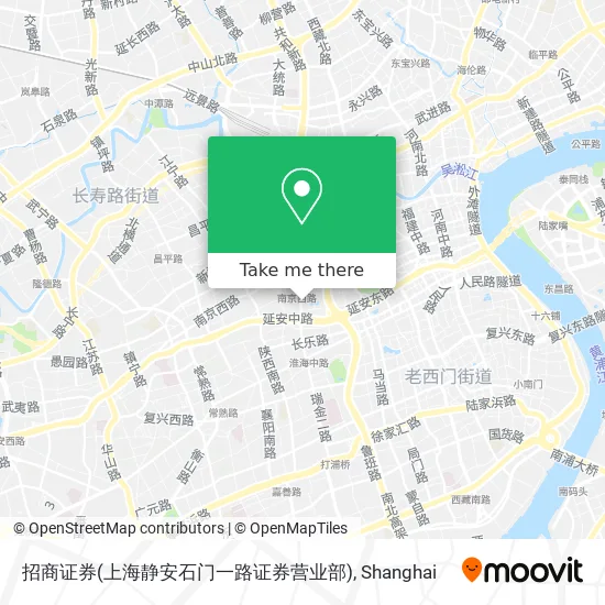 招商证券(上海静安石门一路证券营业部) map