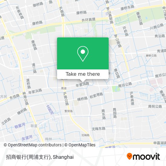 招商银行(周浦支行) map