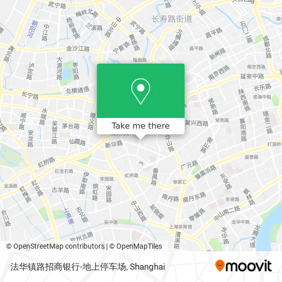 法华镇路招商银行-地上停车场 map