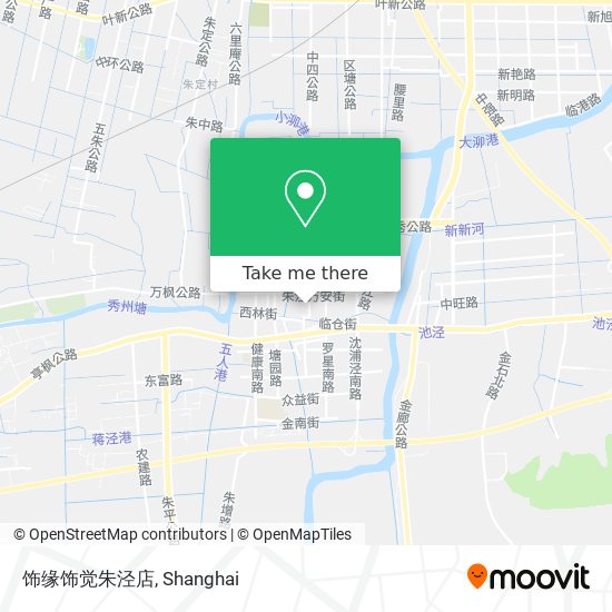 饰缘饰觉朱泾店 map