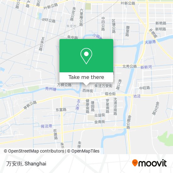 万安街 map