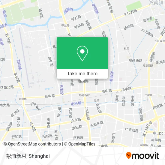 彭浦新村 map