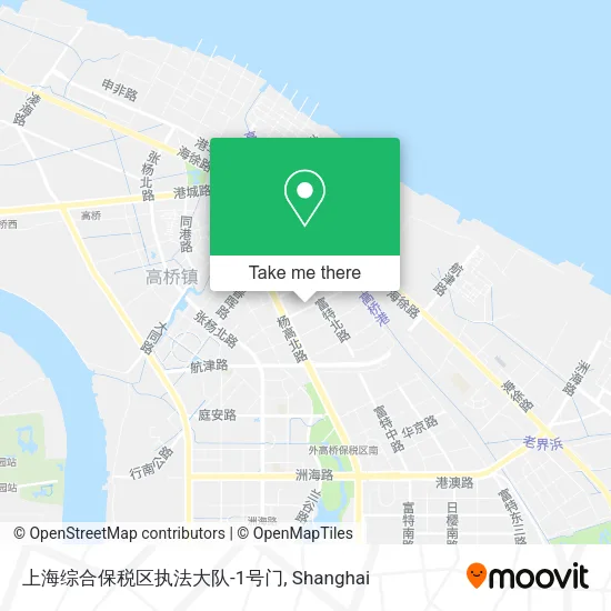 上海综合保税区执法大队-1号门 map