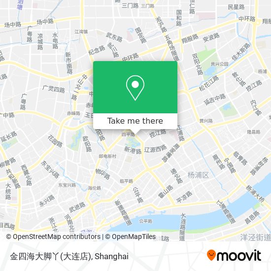 金四海大脚丫(大连店) map