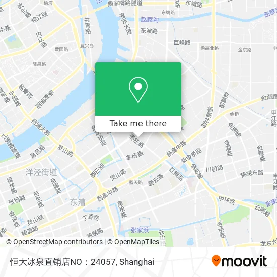 恒大冰泉直销店NO：24057 map