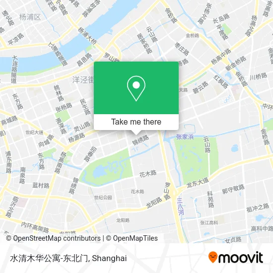 水清木华公寓-东北门 map