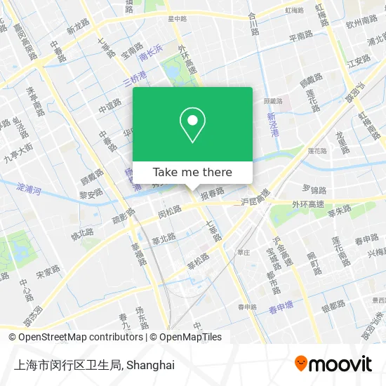 上海市闵行区卫生局 map
