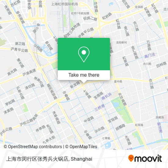 上海市闵行区张秀兵火锅店 map
