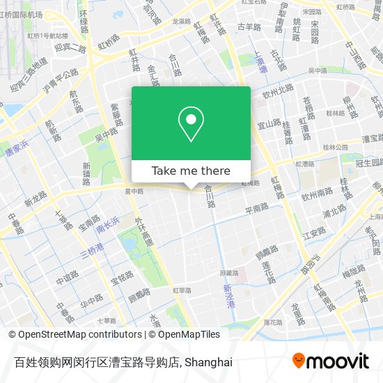 百姓领购网闵行区漕宝路导购店 map