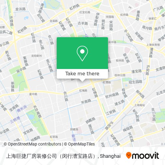 上海巨捷厂房装修公司（闵行漕宝路店） map