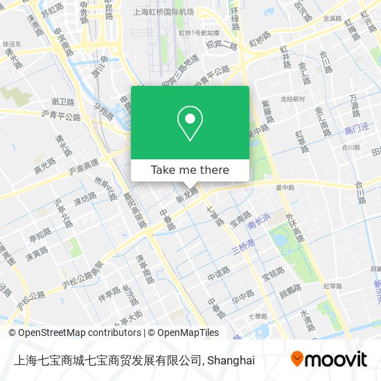 上海七宝商城七宝商贸发展有限公司 map