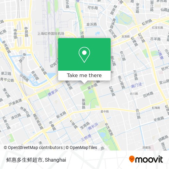 鲜惠多生鲜超市 map