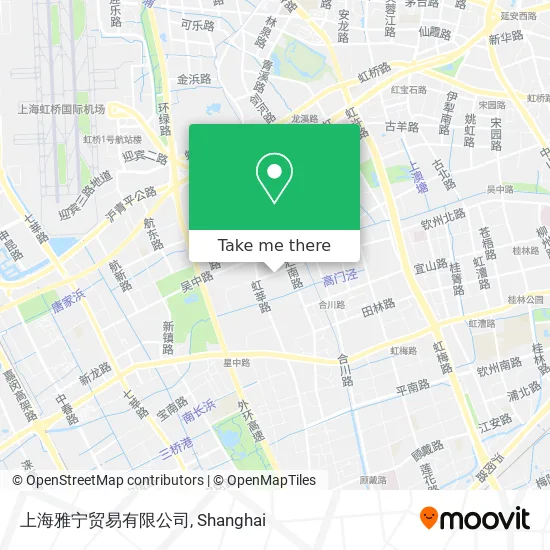 上海雅宁贸易有限公司 map