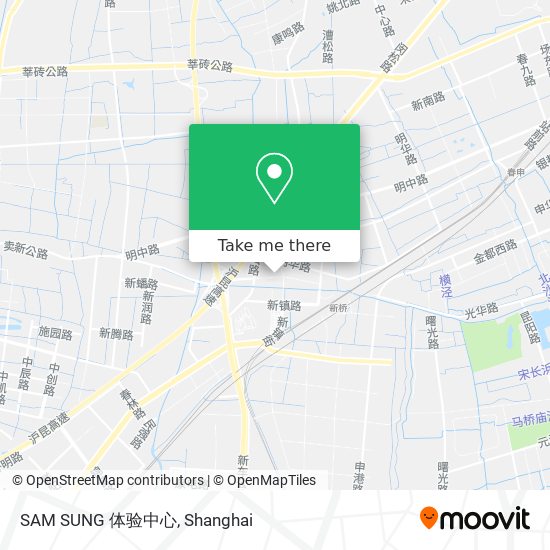 SAM SUNG 体验中心 map