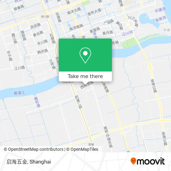启海五金 map