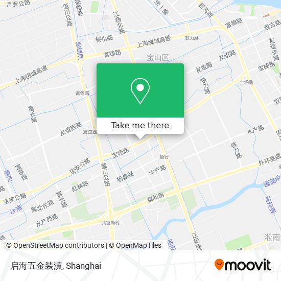 启海五金装潢 map
