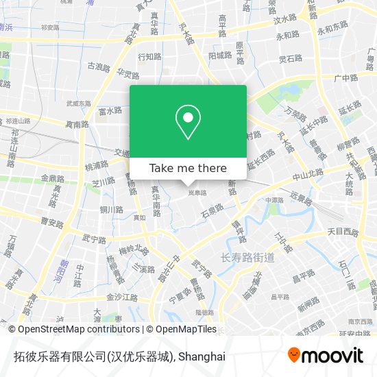 拓彼乐器有限公司(汉优乐器城) map