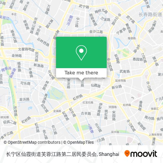 长宁区仙霞街道芙蓉江路第二居民委员会 map
