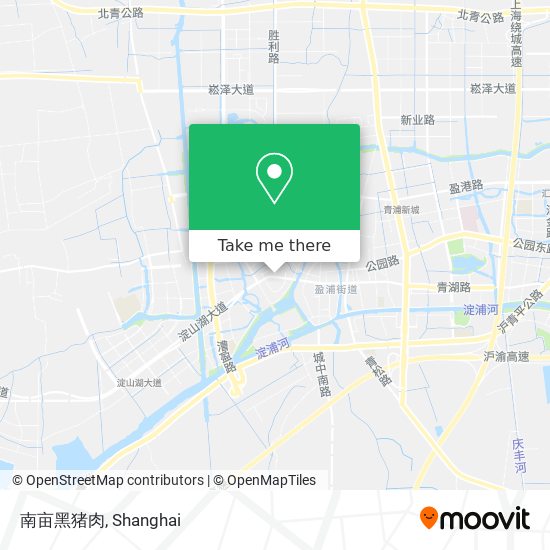 南亩黑猪肉 map
