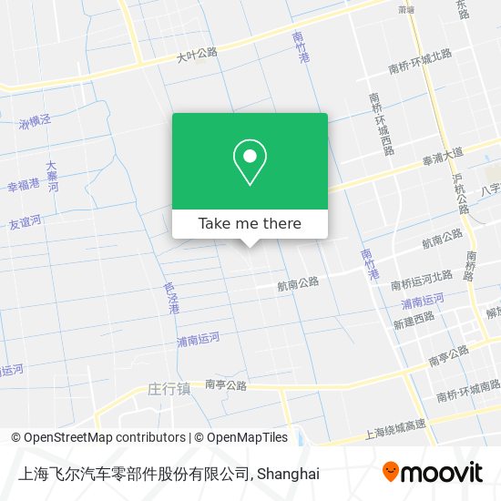 上海飞尔汽车零部件股份有限公司 map