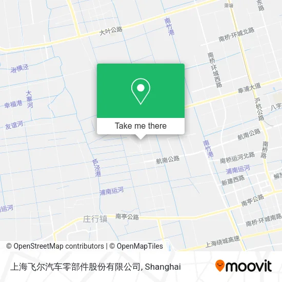 上海飞尔汽车零部件股份有限公司 map
