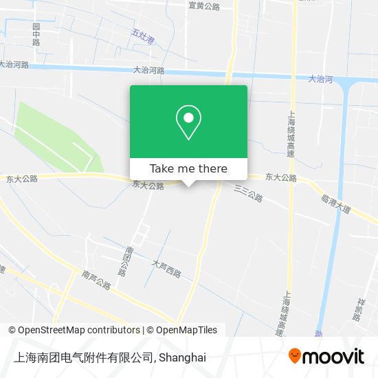 上海南团电气附件有限公司 map