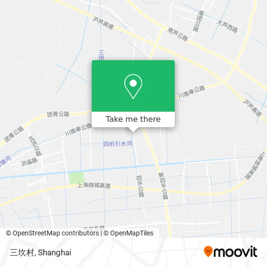 三坎村 map