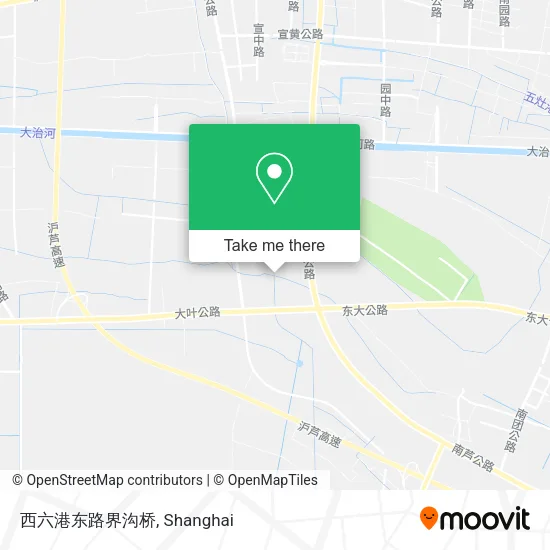 西六港东路界沟桥 map