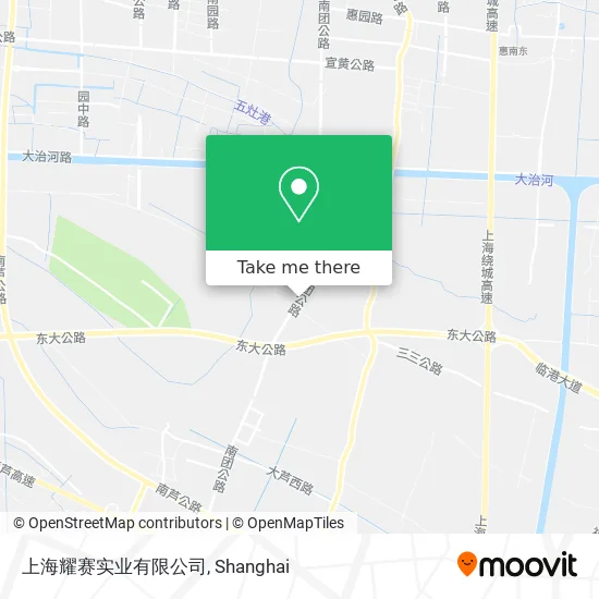 上海耀赛实业有限公司 map