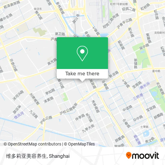 维多莉亚美容养生 map