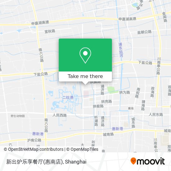 新出炉乐享餐厅(惠南店) map