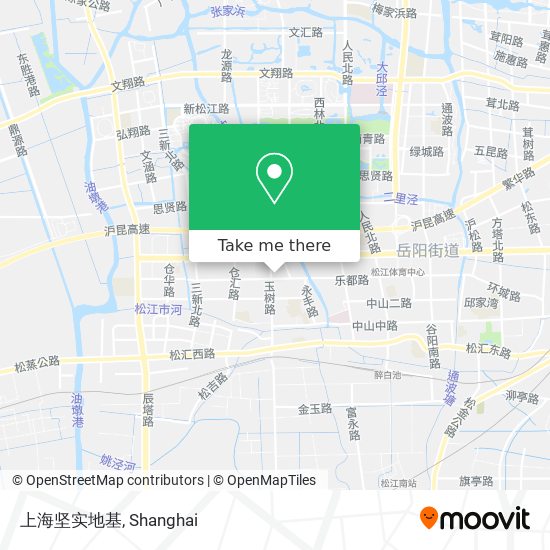 上海坚实地基 map