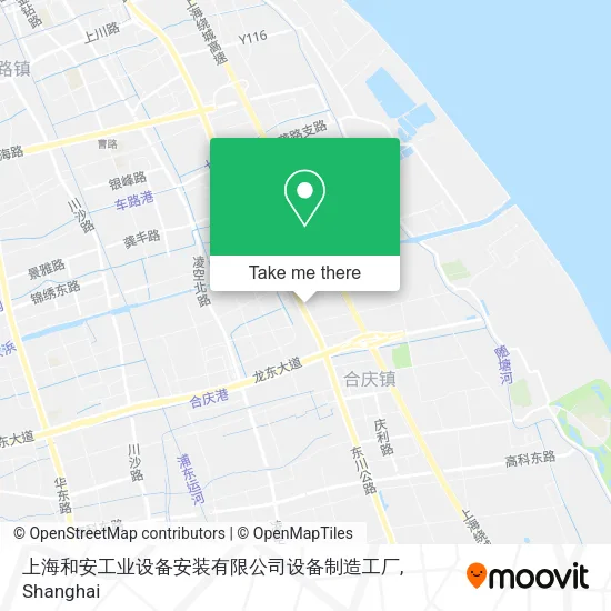 上海和安工业设备安装有限公司设备制造工厂 map