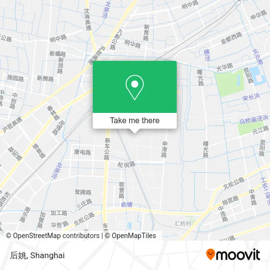 后姚 map
