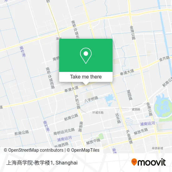 上海商学院-教学楼1 map