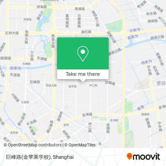 巨峰路(金苹果学校) map
