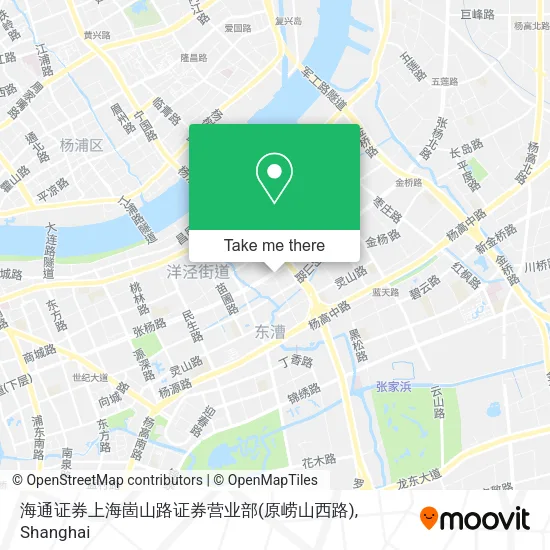 海通证券上海崮山路证券营业部(原崂山西路) map