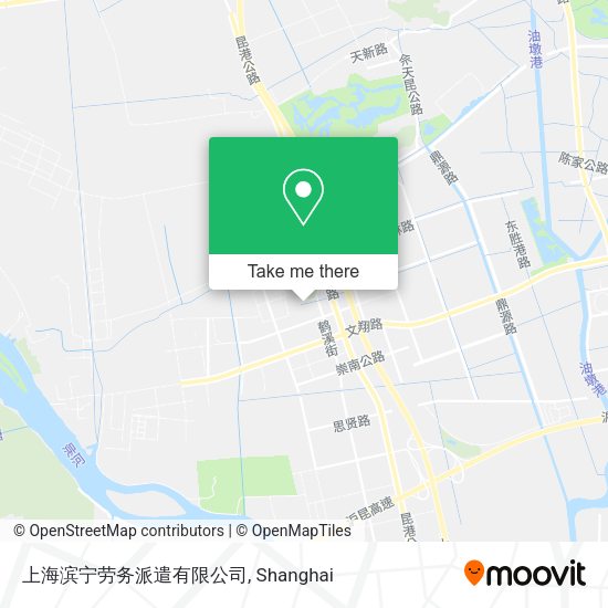 上海滨宁劳务派遣有限公司 map