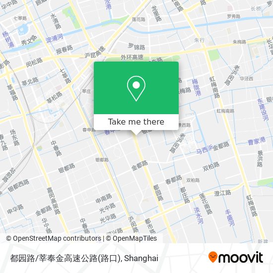 都园路/莘奉金高速公路(路口) map