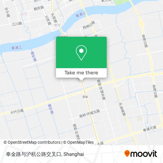 奉金路与沪杭公路交叉口 map