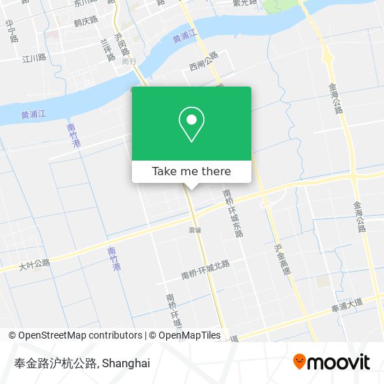 奉金路沪杭公路 map