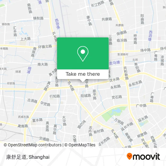 康舒足道 map