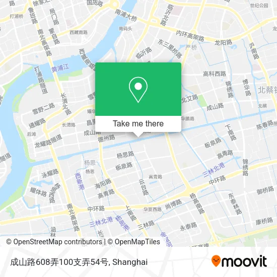 成山路608弄100支弄54号 map