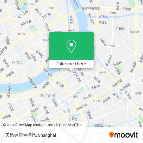 天昂健康生活馆 map